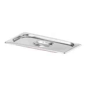 Hendi Stainless Steel Gastronorm Lid 1/3 with Seal Hendi Stainless Steel Gastronorm Lid 1/3 with Seal