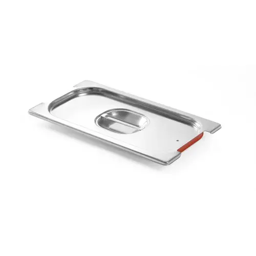 Hendi Stainless Steel Gastronorm Lid 1/3 with Seal and Place for Handles Hendi Stainless Steel Gastronorm Lid 1/3 with Seal and Place for Handles