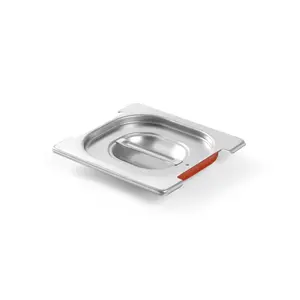 Hendi Stainless Steel Gastronorm Lid 1/6 with Seal and Place for Handles Hendi Stainless Steel Gastronorm Lid 1/6 with Seal and Place for Handles