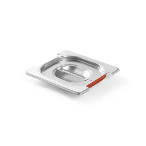 Hendi Stainless Steel Gastronorm Lid 1/6 with Seal and Place for Handles Hendi Stainless Steel Gastronorm Lid 1/6 with Seal and Place for Handles
