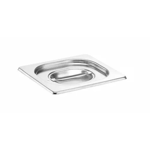 Hendi Nickel-Chrome Steel Gastronorm Lid 1/6 with Seal Hendi Nickel-Chrome Steel Gastronorm Lid 1/6 with Seal