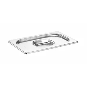 Hendi Nickel-Chrome Steel Gastronorm Lid 1/4 with Seal Hendi Nickel-Chrome Steel Gastronorm Lid 1/4 with Seal