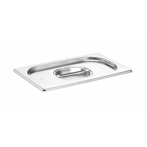 Hendi Nickel-Chrome Steel Gastronorm Lid 1/4 with Seal Hendi Nickel-Chrome Steel Gastronorm Lid 1/4 with Seal