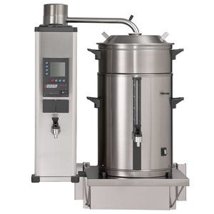 BRAVILOR BONAMAT Ekspres przelewowy 5 L do montowania na ścianie z warnikiem i koszykiem do filtrów, 30 L/h, 5,265 kW