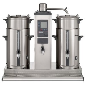 BRAVILOR BONAMAT Ekspres przelewowy 2 x 5 L do montowania na ścianie z warnikiem, 30 L/h, 5,33 kW