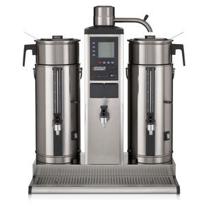 BRAVILOR BONAMAT Filter Coffee Machine with 2 Containers 2 x 5 L and Digital Display, 30 L/h, 5,33 kW BRAVILOR BONAMAT Filter Coffee Machine with 2 Containers 2 x 5 L and Digital Display, 30 L/h, 5,33 kW