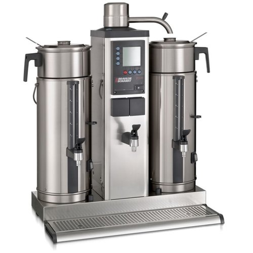 BRAVILOR BONAMAT Filter Coffee Machine with 2 Containers 2 x 5 L and Digital Display, 30 L/h, 5,33 kW BRAVILOR BONAMAT Filter Coffee Machine with 2 Containers 2 x 5 L and Digital Display, 30 L/h, 5,33 kW
