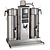 BRAVILOR BONAMAT Filter Coffee Machine with 2 Containers 2 x 5 L and Digital Display, 30 L/h, 5,33 kW