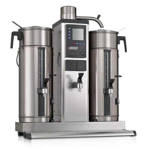 BRAVILOR BONAMAT Filter Coffee Machine with 2 Containers 2 x 5 L and Digital Display, 30 L/h, 5,33 kW BRAVILOR BONAMAT Filter Coffee Machine with 2 Containers 2 x 5 L and Digital Display, 30 L/h, 5,33 kW