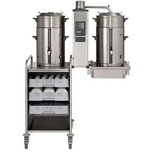 BRAVILOR BONAMAT Ekspres przelewowy 2 x 40 L do montowania na ścianie, 145 L/h, 15,12 kW BRAVILOR BONAMAT Ekspres przelewowy 2 x 40 L do montowania na ścianie, 145 L/h, 15,12 kW