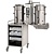 BRAVILOR BONAMAT Wall Mounted Filter Coffee Machinel with 2 Containers 2 x 20 L, 90 L/h 11,44 kW