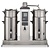 BRAVILOR BONAMAT Ekspres przelewowy z dwoma termosami 2 x 20 L z warnikiem, 90 L/h, 11,44 kW