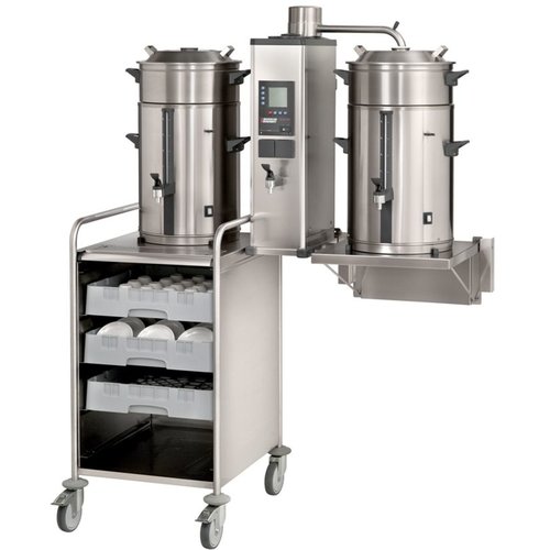 BRAVILOR BONAMAT Wall Mounted Filter Coffee Machinel with 2 Containers 2 x 10 L, 60 L/h, 8,38 kW BRAVILOR BONAMAT Wall Mounted Filter Coffee Machinel with 2 Containers 2 x 10 L, 60 L/h, 8,38 kW