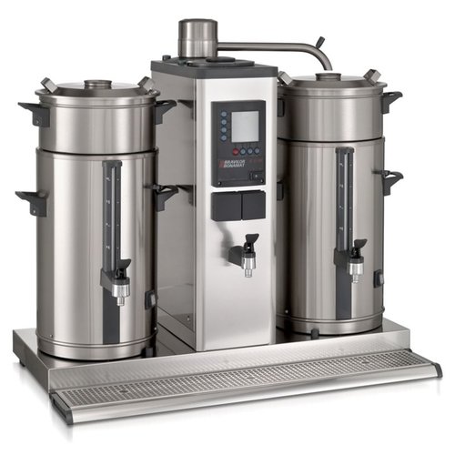 BRAVILOR BONAMAT Ekspres przelewowy 2 x 10 L z warnikiem, podstawą i ociekaczem, 60 L/h, 8,38 kW