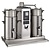 BRAVILOR BONAMAT Filter Coffee Machine with 2 Containers 2 x 10 L and Dip Tray, 60 L/h, 8,38 kW