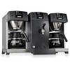 BRAVILOR BONAMAT Filter Coffee Machine with 2 Brewing System, 2 Hot Plate and 2 Decanters, 30 L/h, 6,07 kW