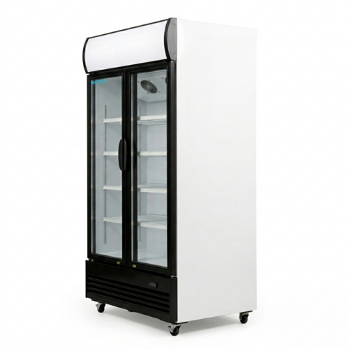 Nordyka Witryna chłodnicza na napoje Nordyka Aura 600HBC, 600 l, 2 drzwi szklane, czarna Nordyka Witryna chłodnicza na napoje Nordyka Aura 600HBC, 600 l, 2 drzwi szklane, czarna