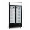 Nordyka Witryna chłodnicza na napoje Nordyka Aura 600HBC, 600 l, 2 drzwi szklane, czarna Nordyka Witryna chłodnicza na napoje Nordyka Aura 600HBC, 600 l, 2 drzwi szklane, czarna