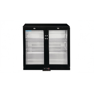 Nordyka Nordyka Bar 200HBC bar fridge, 208 l, 2 glass doors, black Nordyka Nordyka Bar 200HBC bar fridge, 208 l, 2 glass doors, black
