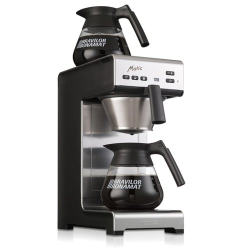 BRAVILOR BONAMAT Filter Coffee Machine with 2 Decanters, 15 L/h, 2,14 kW BRAVILOR BONAMAT Filter Coffee Machine with 2 Decanters, 15 L/h, 2,14 kW