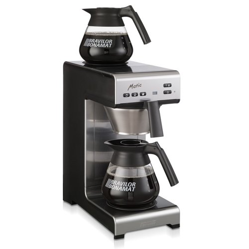 BRAVILOR BONAMAT Filter Coffee Machine with 2 Decanters, 15 L/h, 2,14 kW BRAVILOR BONAMAT Filter Coffee Machine with 2 Decanters, 15 L/h, 2,14 kW