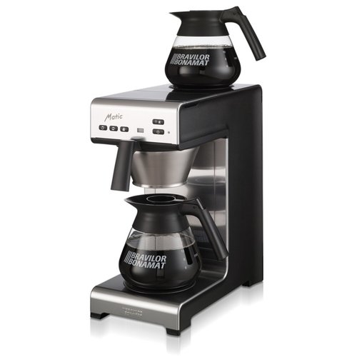BRAVILOR BONAMAT Filter Coffee Machine with 2 Decanters, 15 L/h, 2,14 kW BRAVILOR BONAMAT Filter Coffee Machine with 2 Decanters, 15 L/h, 2,14 kW
