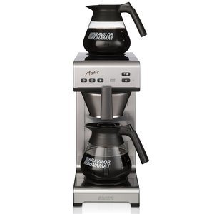 BRAVILOR BONAMAT Filter Coffee Machine with 2 Decanters, 15 L/h, 2,14 kW BRAVILOR BONAMAT Filter Coffee Machine with 2 Decanters, 15 L/h, 2,14 kW