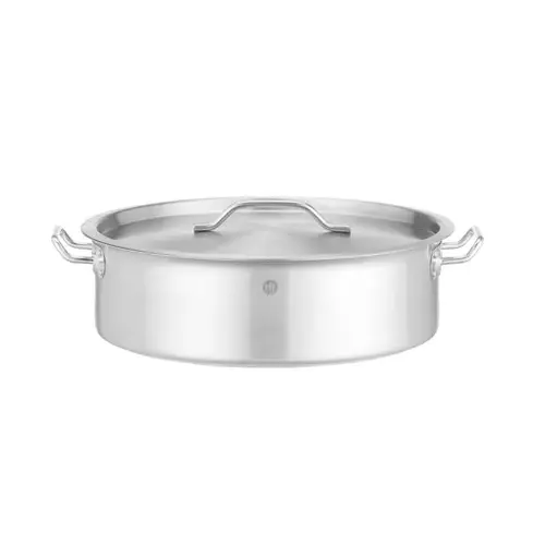 Hendi Garnek niski z aluminium bez pokrywy, 10.8L, Ø360, Hendi 836521 Hendi Garnek niski z aluminium bez pokrywy, 10.8L, Ø360, Hendi 836521