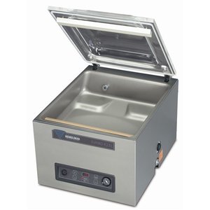 Henkelman Pakowarka komorowa, listwa 420 mm, 16 m³/h, 550 W, komora 460x420(h)180 mm Henkelman Pakowarka komorowa, listwa 420 mm, 16 m³/h, 550 W, komora 460x420(h)180 mm