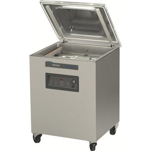 Henkelman Stacjonarna pakowarka komorowa, listwa 520 mm, 63 m³/h, 2,4-3,5 kW, 400V, jezdna Henkelman Stacjonarna pakowarka komorowa, listwa 520 mm, 63 m³/h, 2,4-3,5 kW, 400V, jezdna