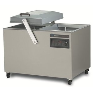 Henkelman Stationary Chamber Vacuum Packing Machine, Sealing 2 x 550 mm, 100 m³/h, 3,0-5,0 kW, 400V, on Wheels Henkelman Stationary Chamber Vacuum Packing Machine, Sealing 2 x 550 mm, 100 m³/h, 3,0-5,0 kW, 400V, on Wheels