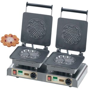 Neumarker Double Heart-Shaped Waffle Maker, 4,4 kW