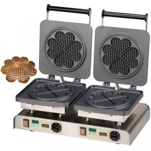Neumarker Double Heart-Shaped Waffle Maker, 4,4 kW
