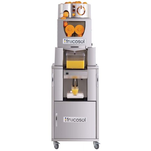 Frucosol Stationary Orange Juicer, Capacity 7 L, 20-25 Oranges/min, 610W, with Automatic Feed Frucosol Stationary Orange Juicer, Capacity 7 L, 20-25 Oranges/min, 610W, with Automatic Feed