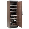 Diamond 1-Door Wine Cooler 380 L, 90 Bottles, from 5 °C to 18 °C, Hinged Door, Black Diamond 1-Door Wine Cooler 380 L, 90 Bottles, from 5 °C to 18 °C, Hinged Door, Black