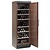 Diamond 1-Door Wine Cooler 380 L, 90 Bottles, from 5 °C to 18 °C, Hinged Door, Black