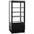 Bartscher Refrigerated Display Square, 78 L, from 2°C to 12°C, Countertop, Black