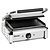 Bartscher Single Cast Iron Contact Grill, Smooth Grill Plate, 335 x 230 mm, 2,2 kW