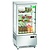 Bartscher Refrigerated Display Square, 78 L, from 2°C to 12°C, Countertop, Silver