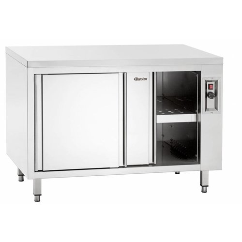 Bartscher Stół grzewczy z przesuwnymi dzrwiami, od 20 do 80°C, 1800x700x850 mm Bartscher Stół grzewczy z przesuwnymi dzrwiami, od 20 do 80°C, 1800x700x850 mm
