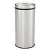 Bartscher 50 L Round Stainless steel Waste Bin, Swivel Lid