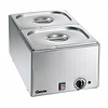 Bartscher Countertop Electric Bain Marie, 1-Chamber with Drain Tap, GN 1/2, 1,2 kW