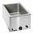 Bartscher Countertop Electric Bain Marie, 1-Chamber with Drain Tap, GN 1/1, 1,2 kW