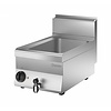 Bartscher Countertop Electric Bain Marie, 1-Chamber with Drain Tap, GN 1/1, 1 kW