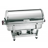 Bartscher Pasta Chafing Dish with Full Roll-Top Cover GN 1/1 Bartscher Pasta Chafing Dish with Full Roll-Top Cover GN 1/1