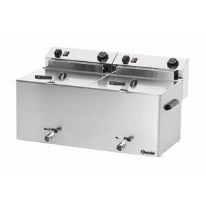 Bartscher Frytownica elektryczna 2-komorowa nastawna 10 L, 16,2 kW Bartscher Frytownica elektryczna 2-komorowa nastawna 10 L, 16,2 kW