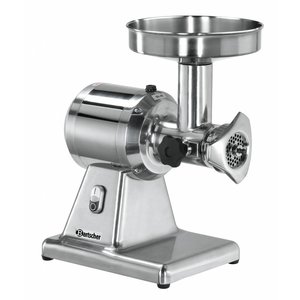 Bartscher Meat Grinder 160 kg/h 750W, Mincing Discs Ø 70 mm with 6 mm Hole Bartscher Meat Grinder 160 kg/h 750W, Mincing Discs Ø 70 mm with 6 mm Hole