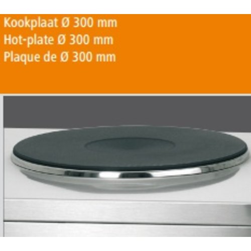 Bartscher Electric Stock Pot Range, 3,5 kW, 400V, Ø300 mm Bartscher Electric Stock Pot Range, 3,5 kW, 400V, Ø300 mm
