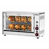 Bartscher Electric Rotisserie Grill 2 Splits, 8 Chickens, 3,5 kW