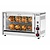 Bartscher Electric Rotisserie Grill 2 Splits, 8 Chickens, 3,5 kW
